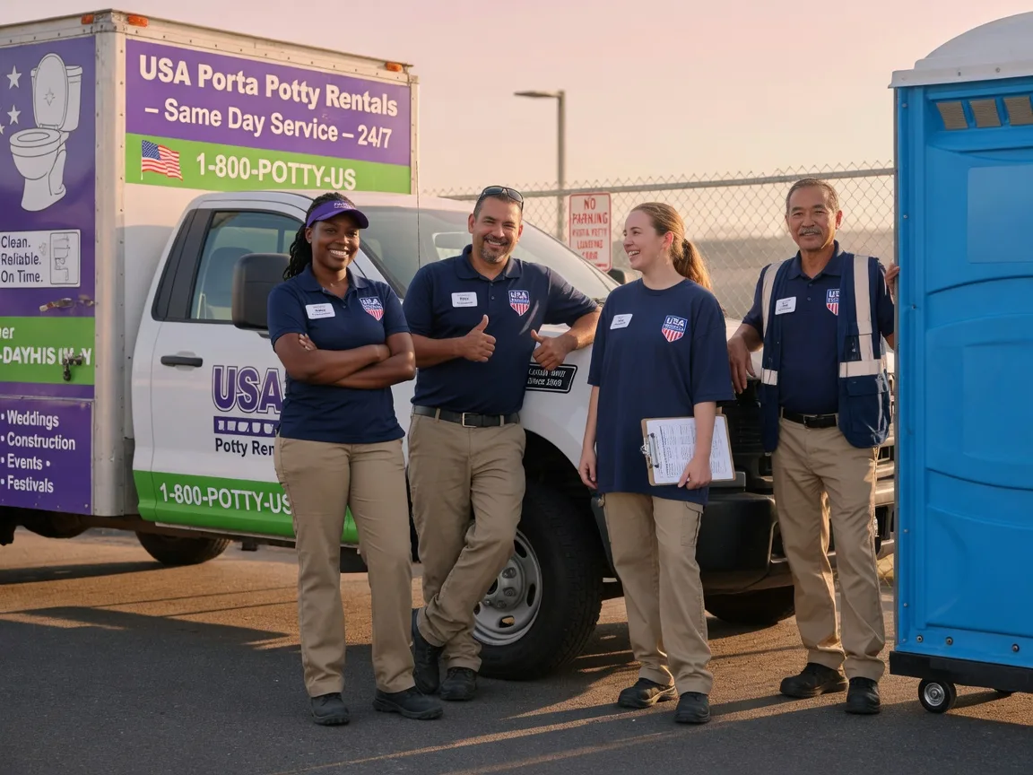 Porta Potty Rental company in Rittman, OH